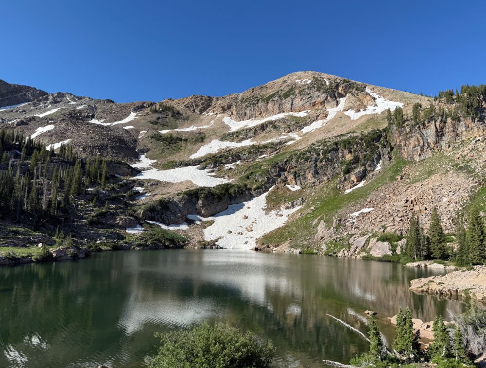 Cecret Lake and Sugarloaf Mountain