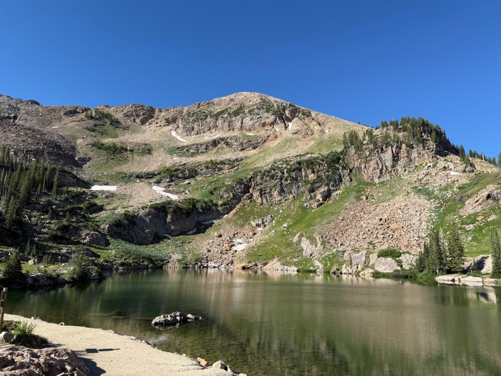 Cecret Lake and Sugarloaf Mountain at Alta