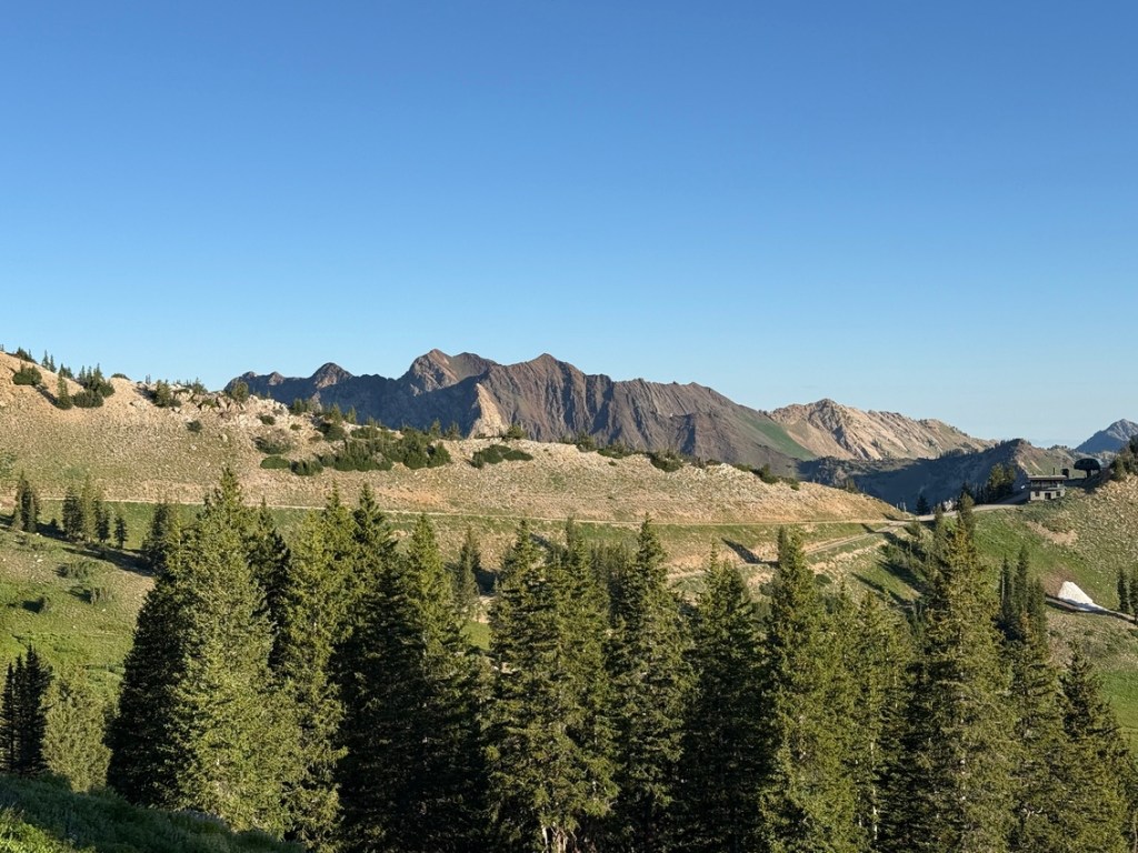 Wasatch Range view from Alta