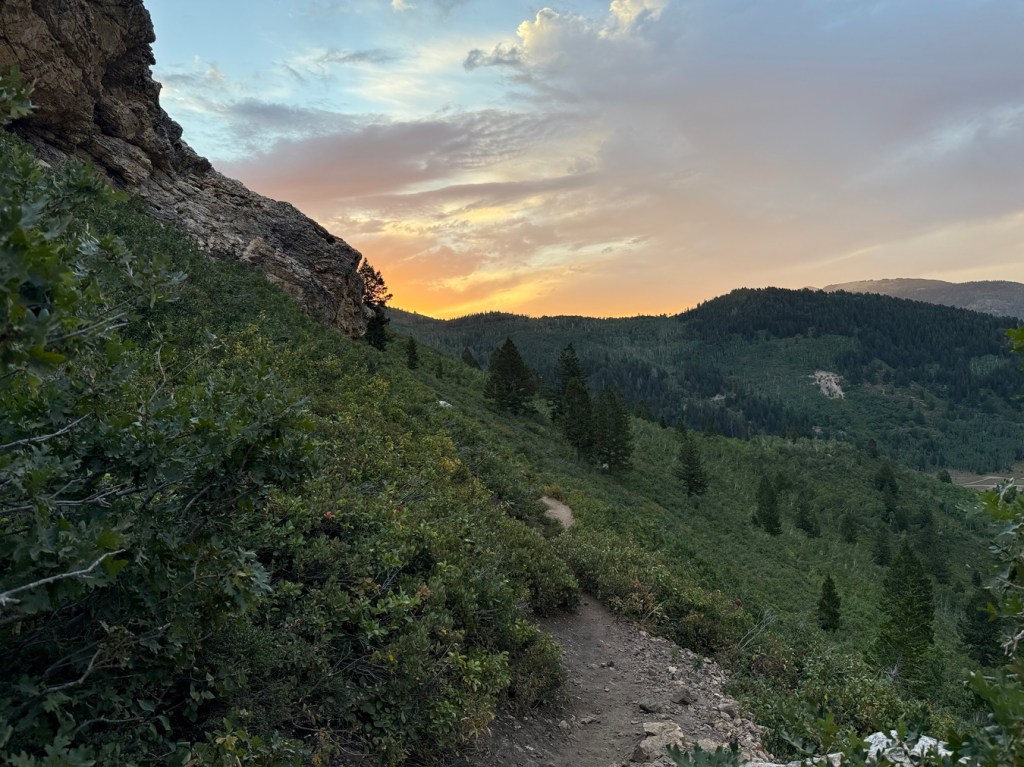 Silver Lake Trail sunrise