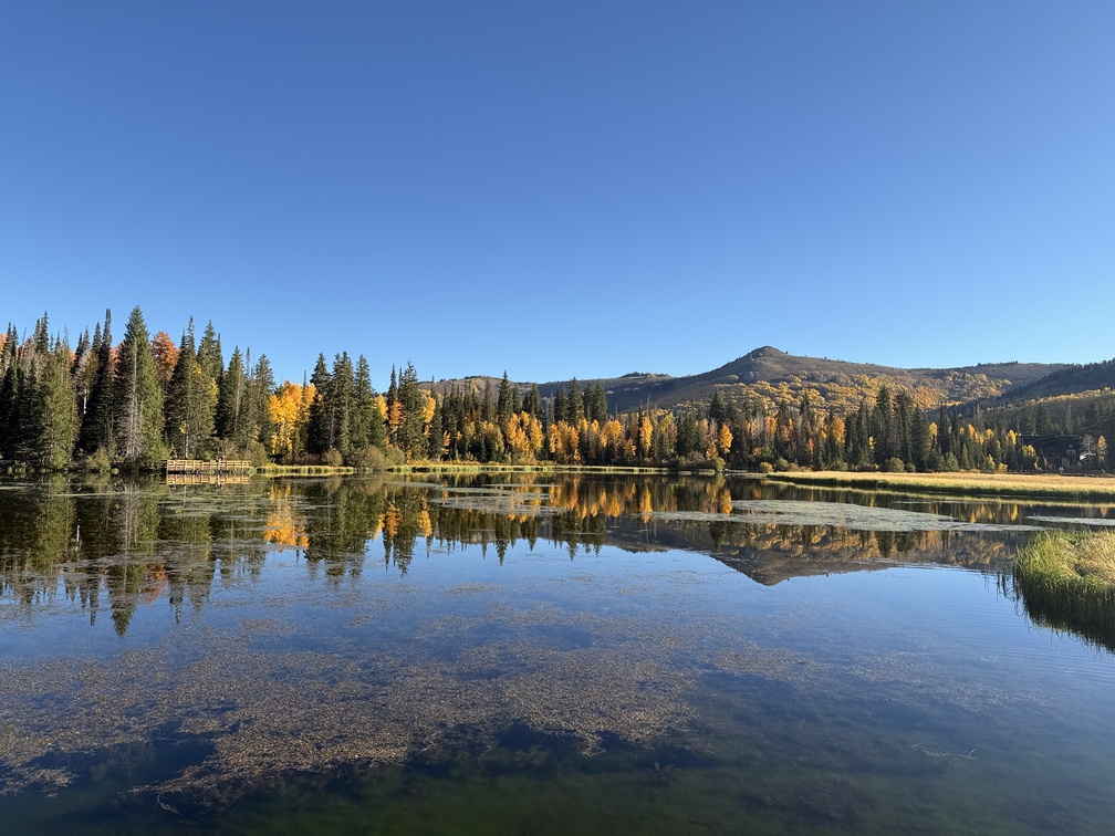 Looking across Silver Lake