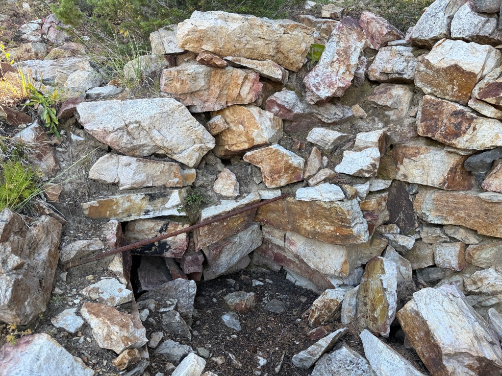 Carbonite Mine cabin remains