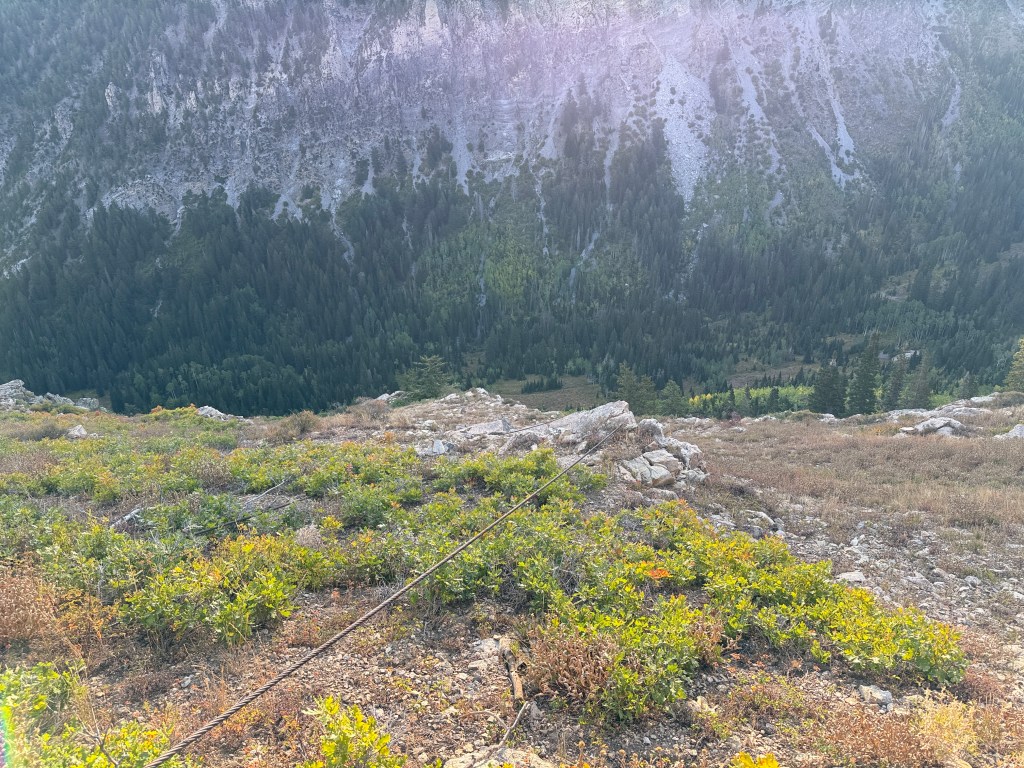 Carbonite Mine tramway cable