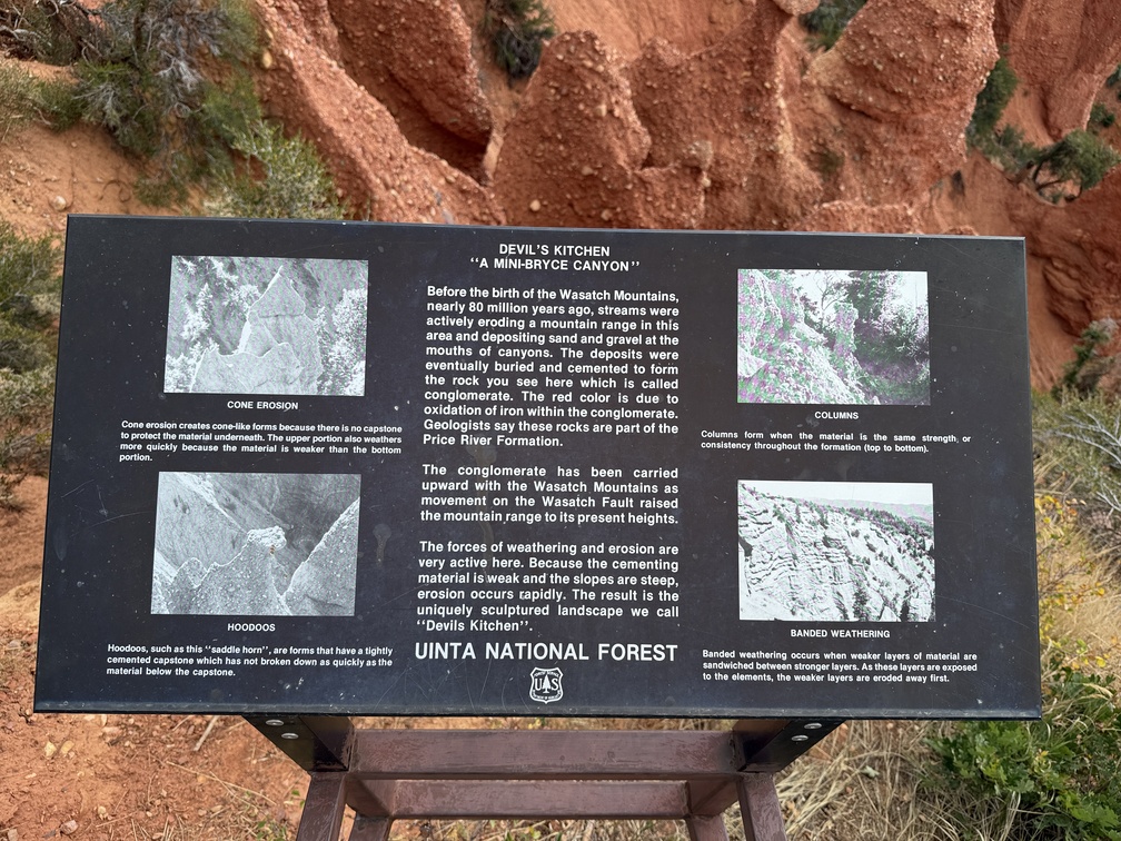 Devil's Kitchen Sign