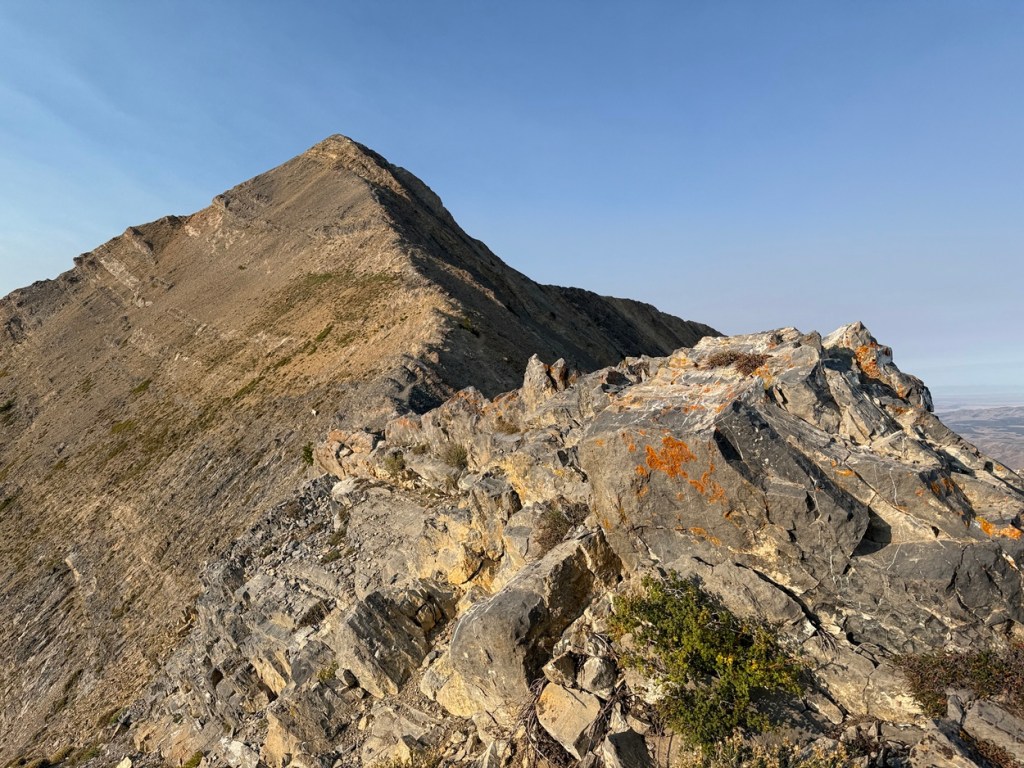 Looking toward the Mt. Nebo summit