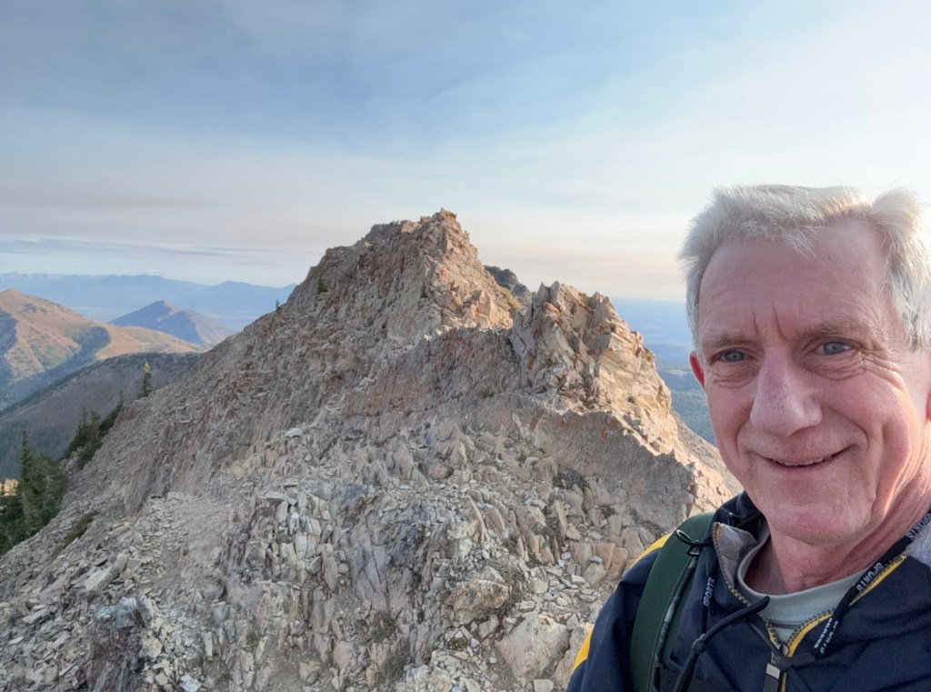 OHD on a rocky Mt. Nebo ridge