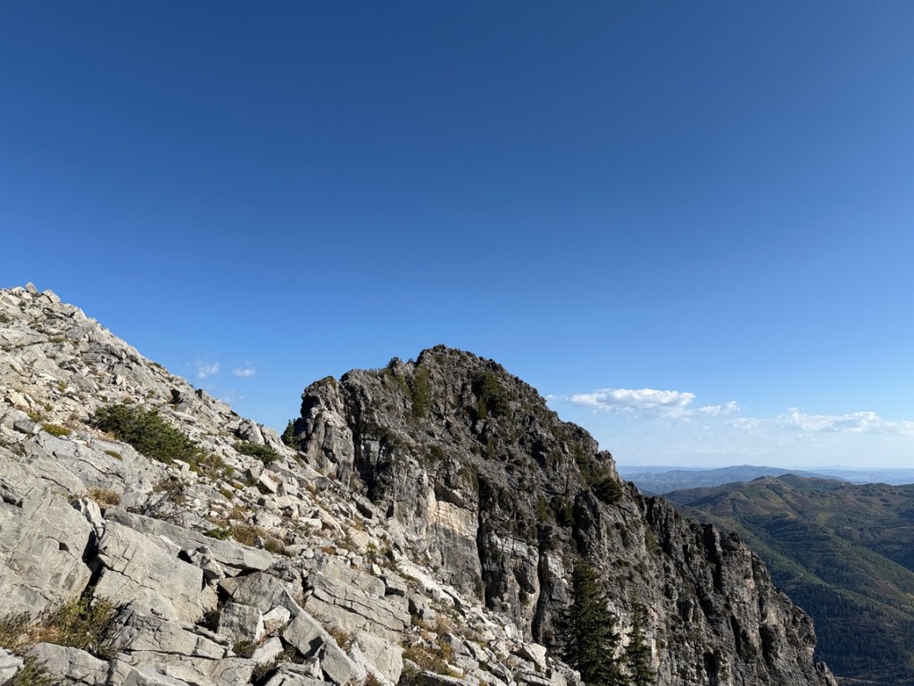 Kessler Peak from near the top of the Reslek Trail