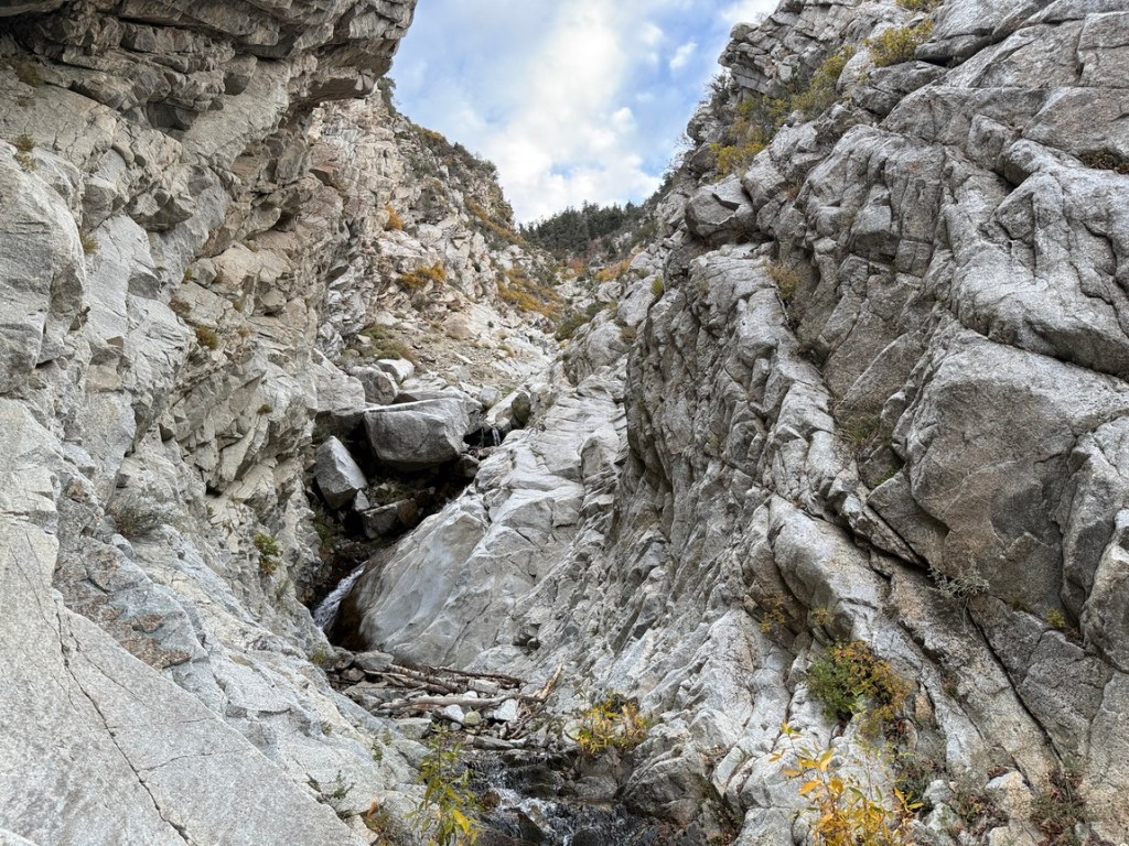 Canyon just above Lisa Falls