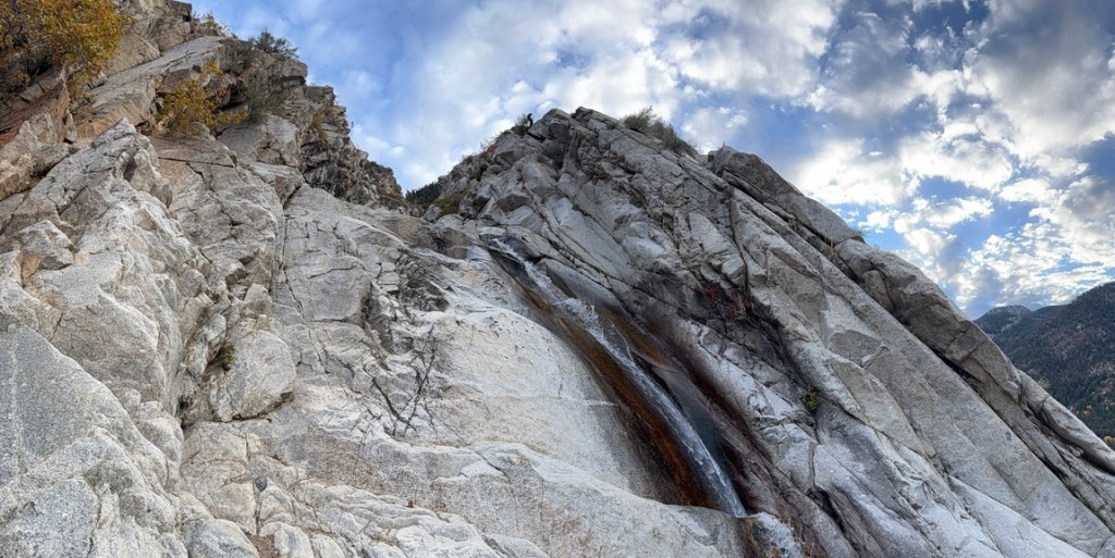 Lisa Falls from the side