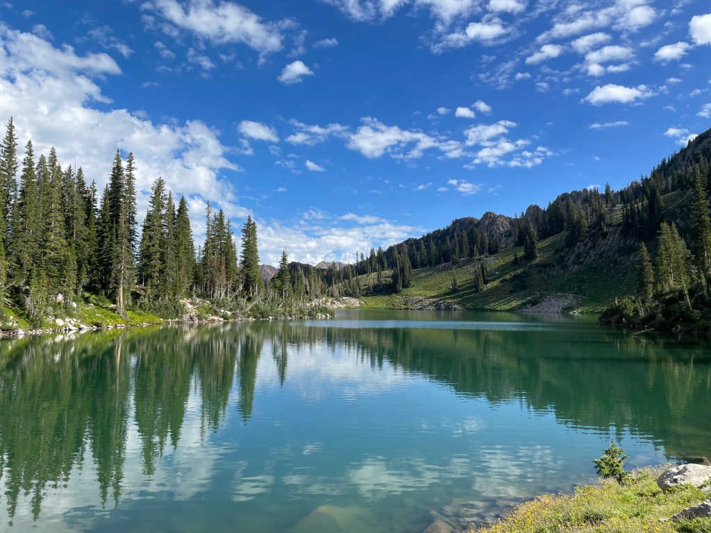 Red Pine Lake in Big Cottonwood Canyon