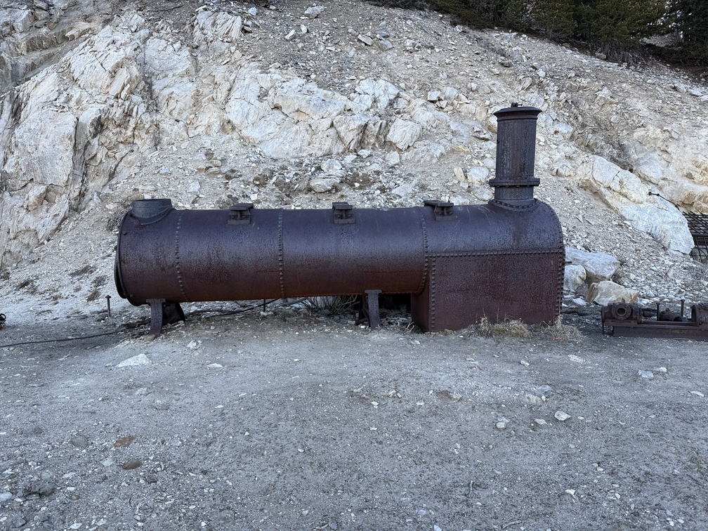 Prince of Wales Mine boiler