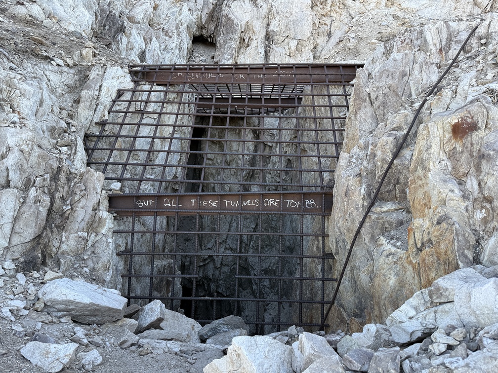 Prince of Wales Mine large tunnel