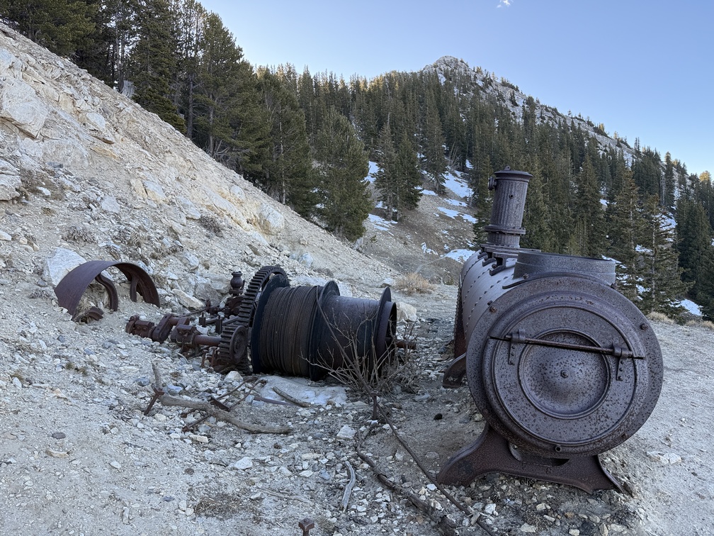 Prince of Wales Mine equipment