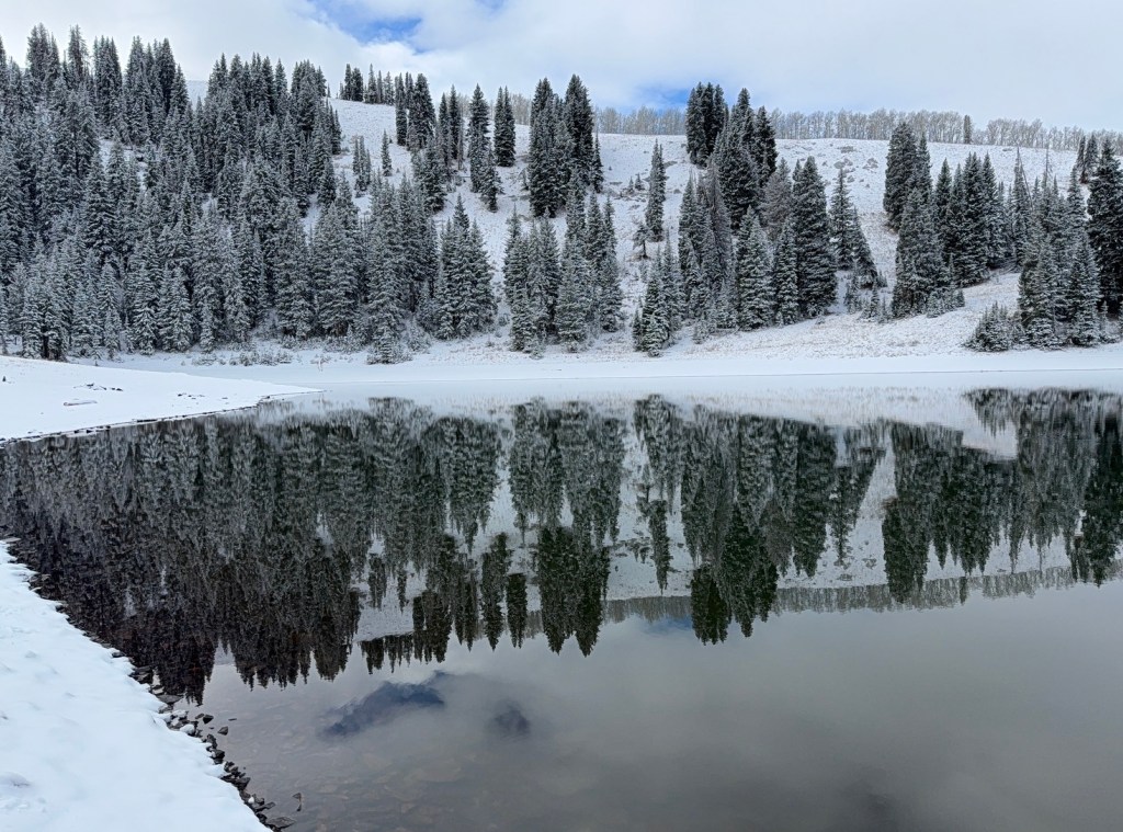 Reflection off Desolation Lake