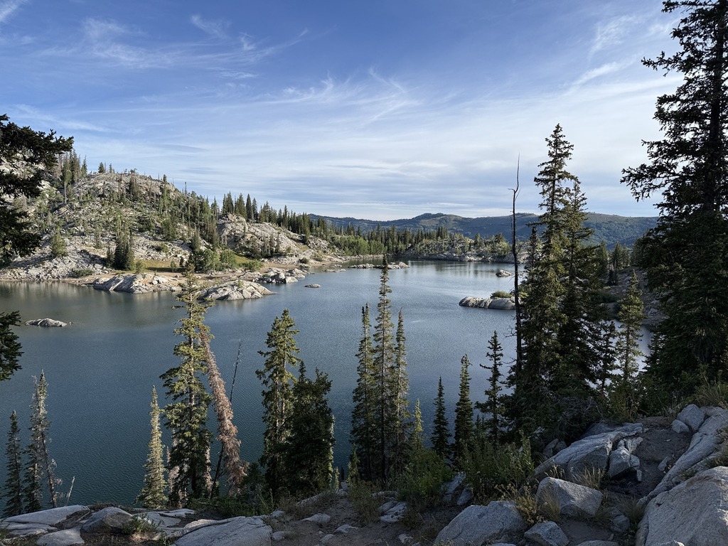 Looking down on Lake Mary