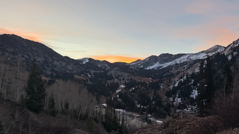 Early morning over Alta