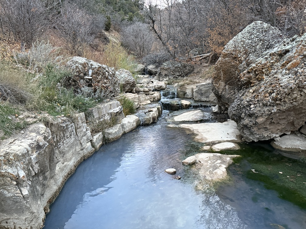 Nice pool at Fifth Water Hot Springs