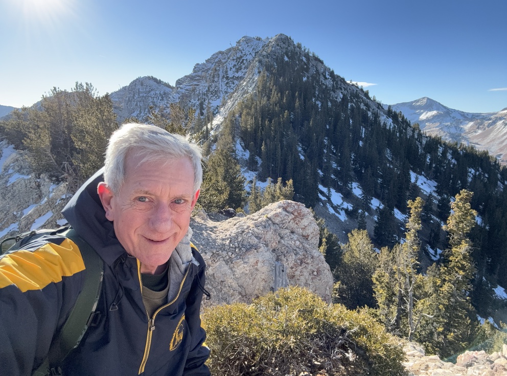 Old Hiking Dude on the way to Prince of Wales Mine