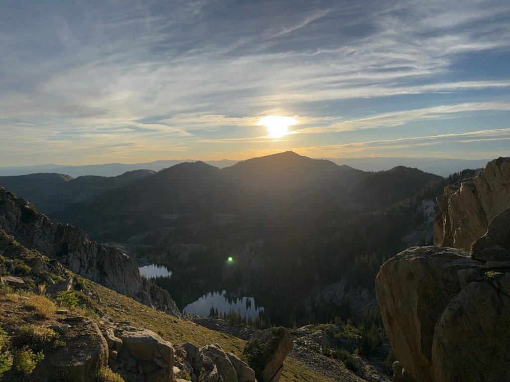 View from Mt. Tuscarora at sunrise