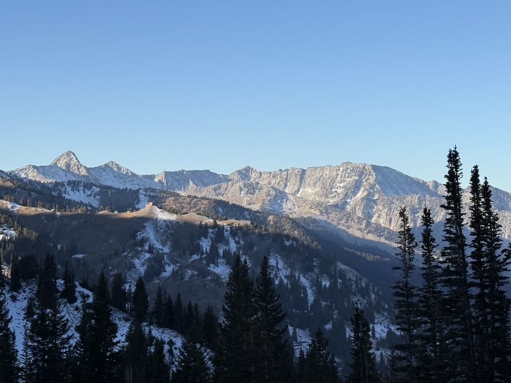Pfeifferhorn and ridge from Prince of Wales Mine trail