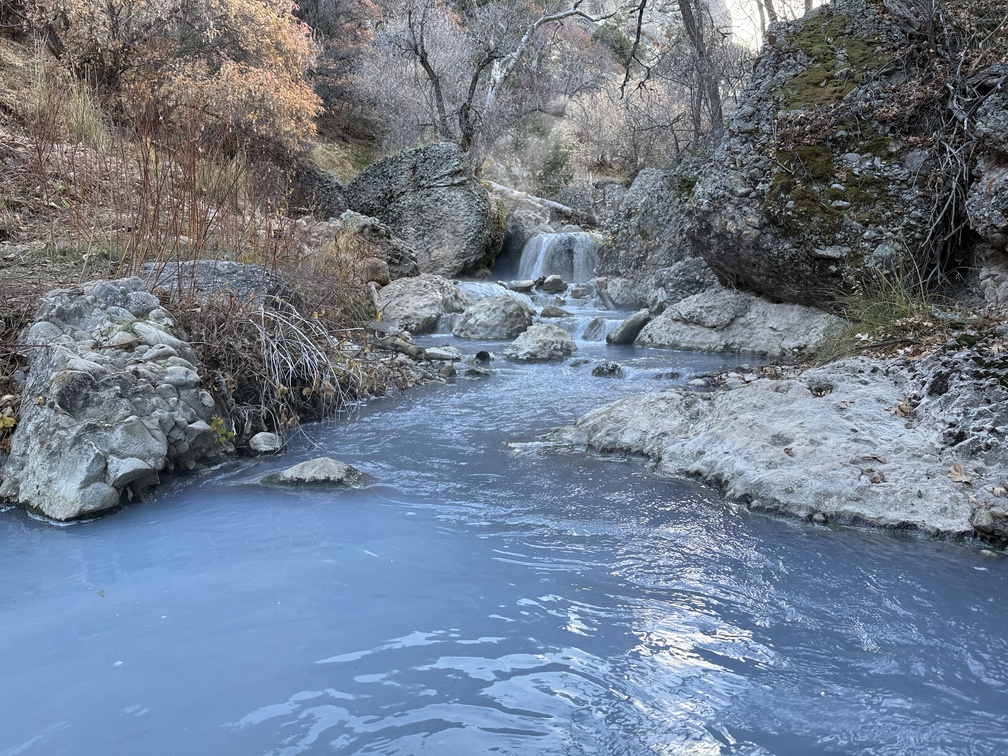 Waterfall along Fifth Water Creek