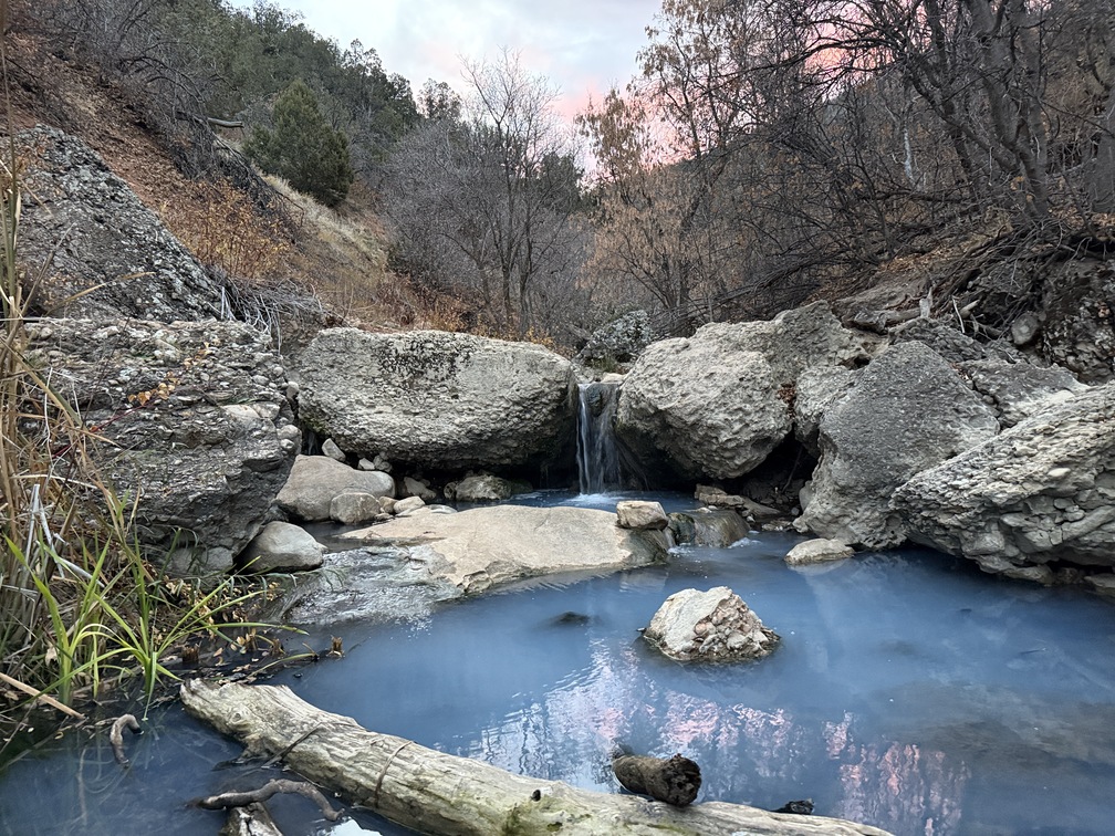 Small waterfall and beautiful pool
