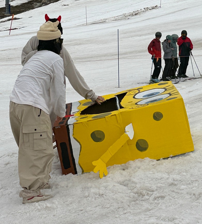 Solitude Cardboard Derby Spongebob